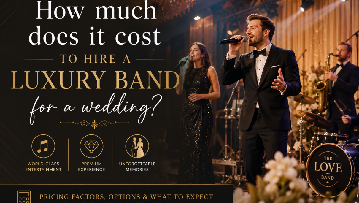 How Much Does It Cost to Hire a Luxury Band for a Wedding?