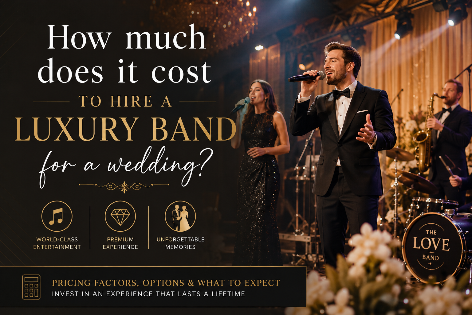 How Much Does It Cost to Hire a Luxury Band for a Wedding?